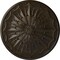 Ekena Millwork Artis Ceiling Medallion, Hand-Painted Stone Hearth Crackle, 27 1/8"OD x 2 5/8"P CM27ARSHC - alternate 1